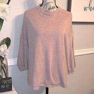 Free people Balloon Sleeve Top